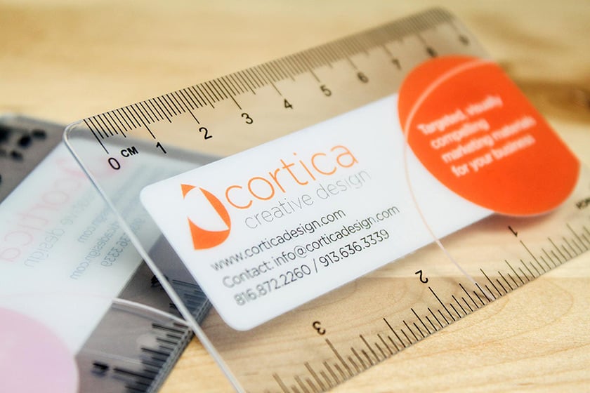 Ruler Business Cards