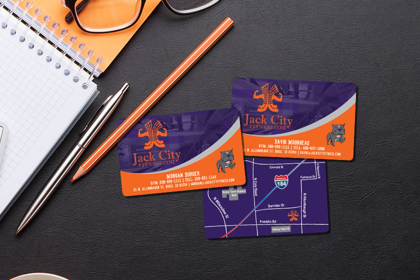 Amazing business card design from Plastic Printers