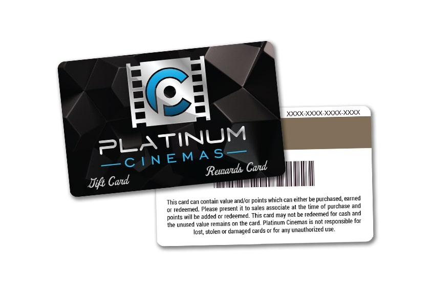 Reward Card Design for a Cinema