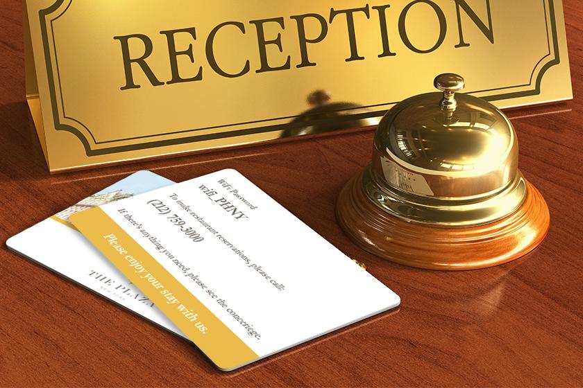 Hotel Key Card Design Options