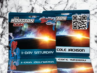 One Day Pass to HoustonCon for Cole Jackson - Saturday Only with QR Code