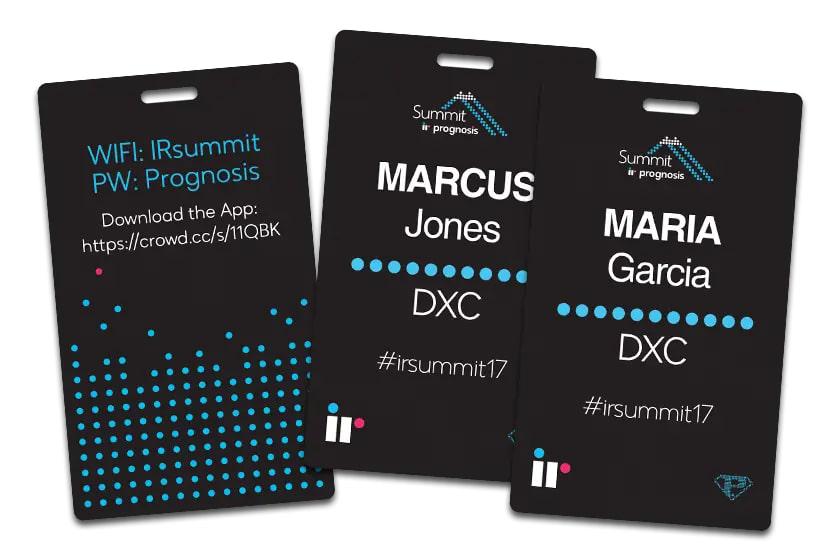 Event Name Badges for IR