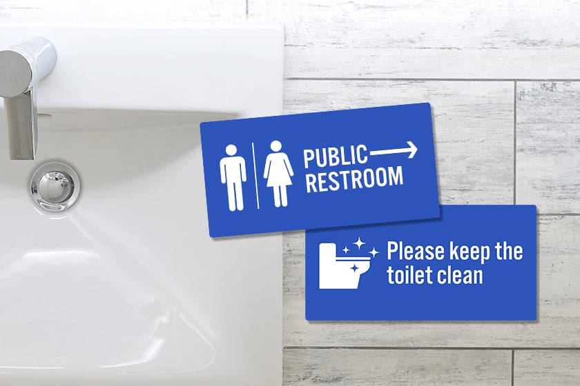 Daycare Signs for your Public Restroom