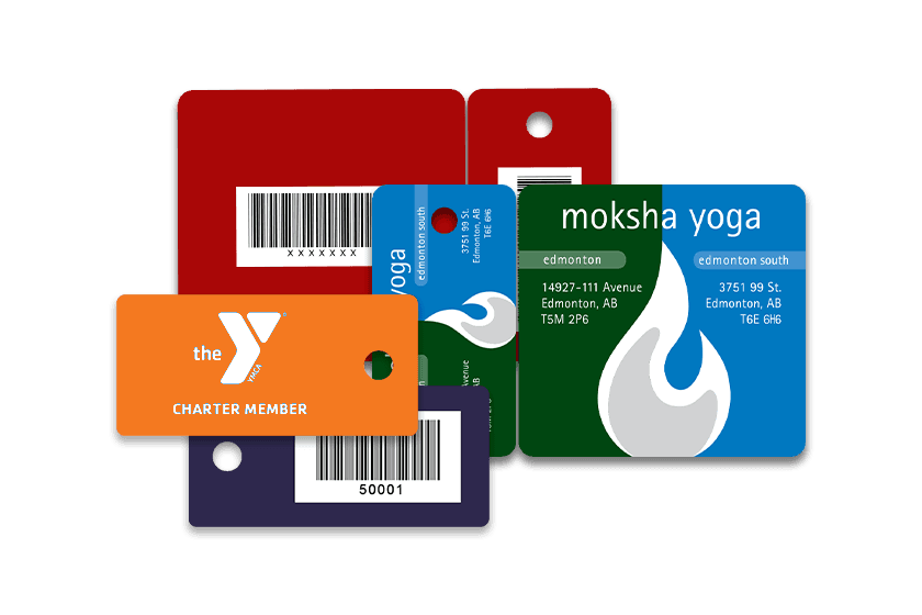 Gym Membership Cards & Key Tags