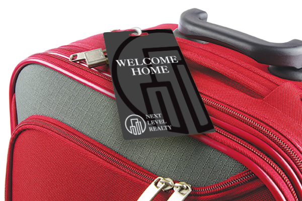 Realtor luggage tag