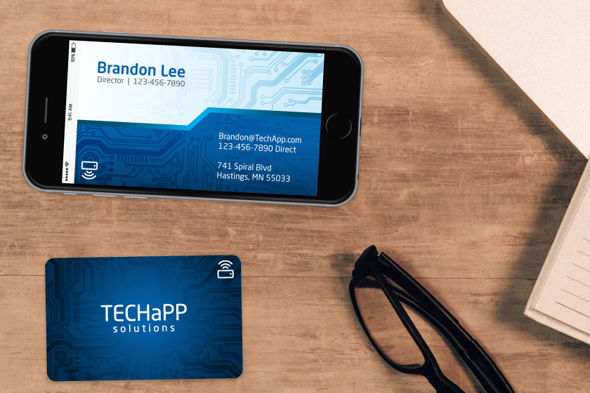 Smart NFC Technology for Business Cards