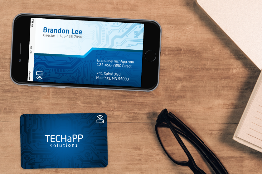 NFC business cards are gaining popularity